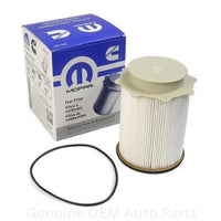 3 Pack Mopar 68157291AA 6.7 Cummins Fuel Filter for 2010-2020 for Dodge Ram 2500, 3500, 4500, and 5500, Diesel engine